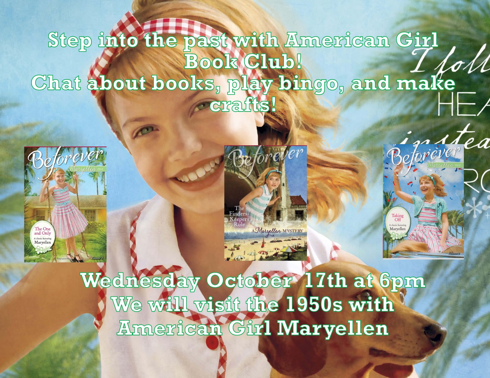 American Girl Club - Mary Ellen - Bristol Public Library