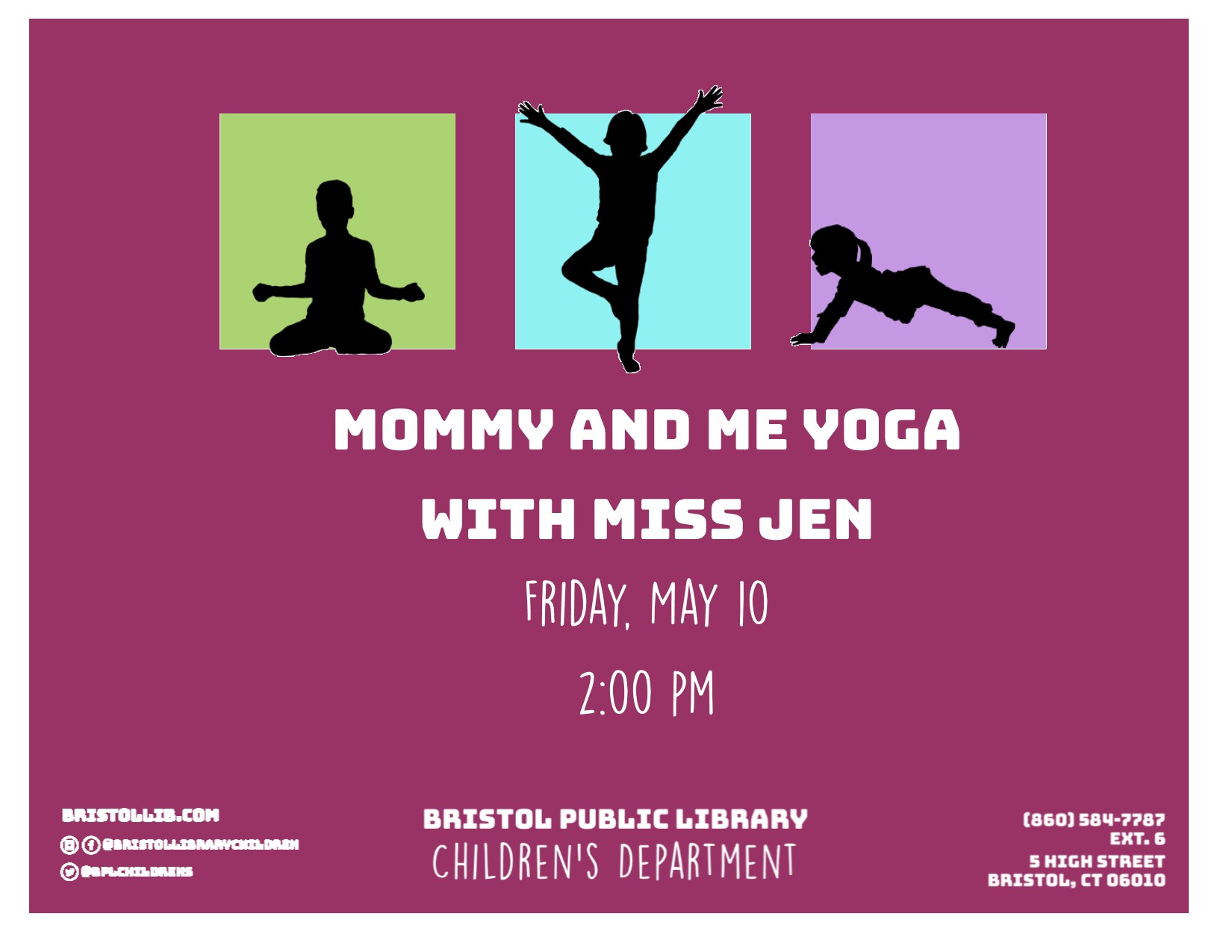 Mommy and Me Yoga - Bristol Public Library