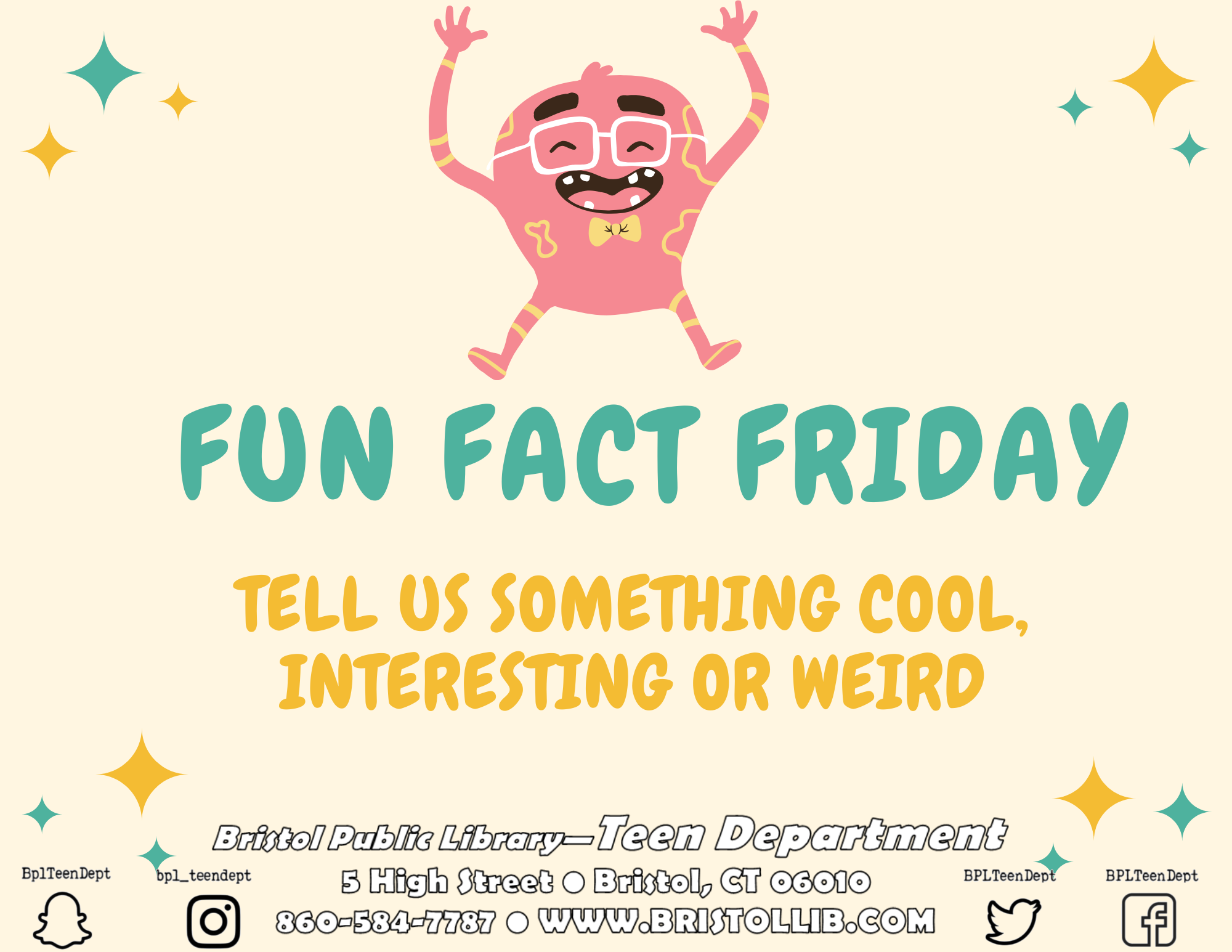 Fun Fact Friday Bristol Public Library