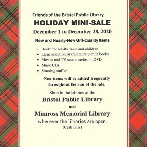 Friends of the Bristol Public Library Holiday Mini-Sale Happening in December! - Thumbnail