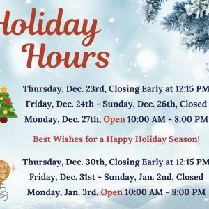 Holiday Hours Announced for Bristol Libraries. - Thumbnail