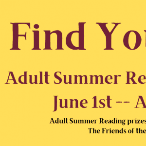 Adult Summer Reading Starts June 1st! - Thumbnail