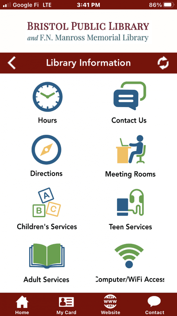 Have You Tried Our Bristol Library App? - Bristol Public Library