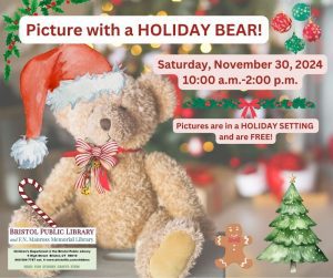 Free PICTURE of YOU with a HOLIDAY BEAR!  FREE! - Thumbnail