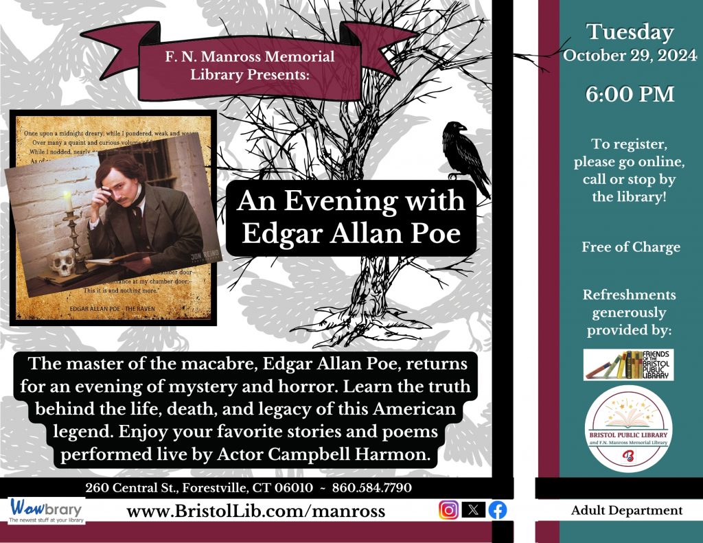 An Evening with Edgar Allan Poe - Poster