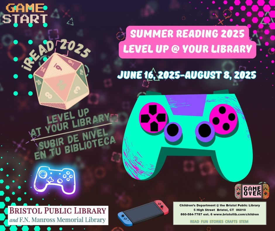 Summer Reading 2025 Bristol Public Library