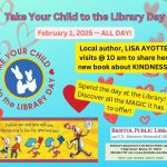 Take Your Child to the Library Day 2025 - Poster