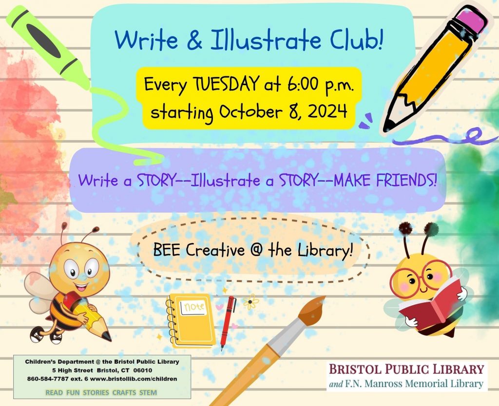 Write & Illustrate Fall 2024 banner