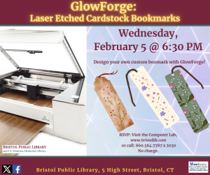 GlowForge: Laser Etched Cardstock Bookmarks Workshop - Thumbnail