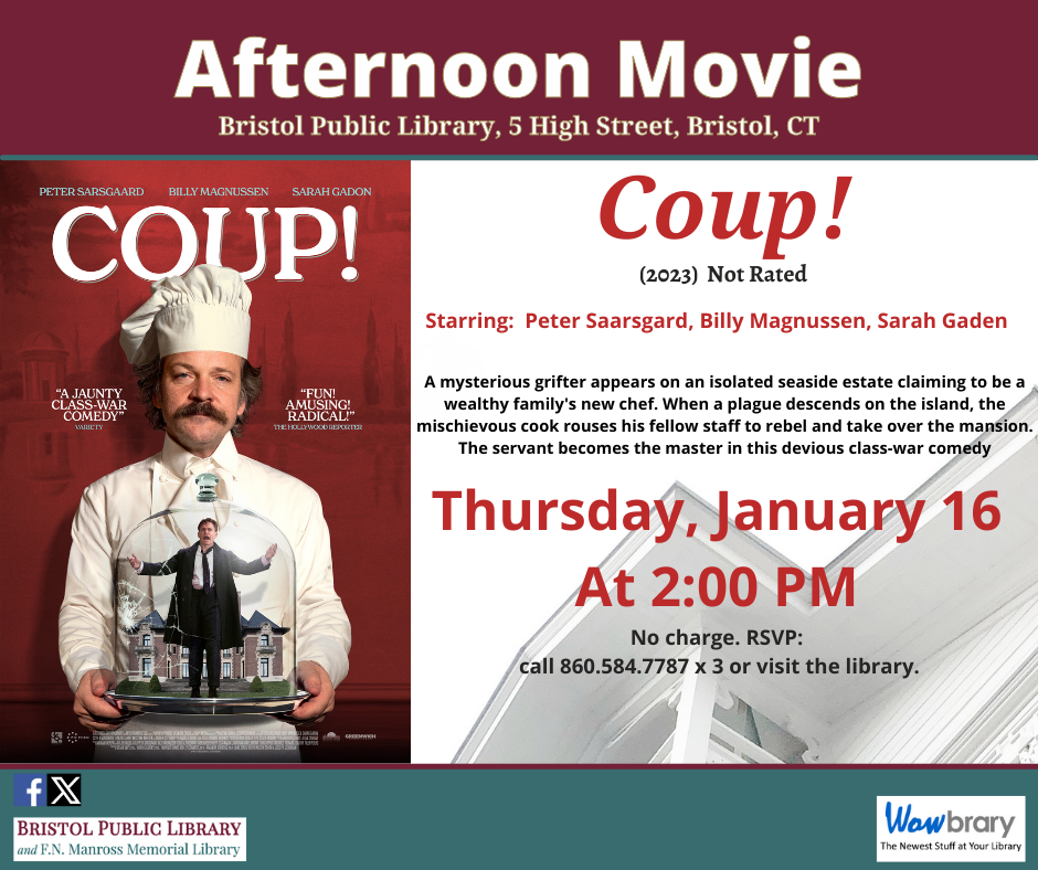 Afternoon Movie: Coup! - Poster