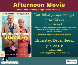 Afternoon Movie: The Unlikely Pilgrimage of Harold Fry (2023) Not Rated - Thumbnail