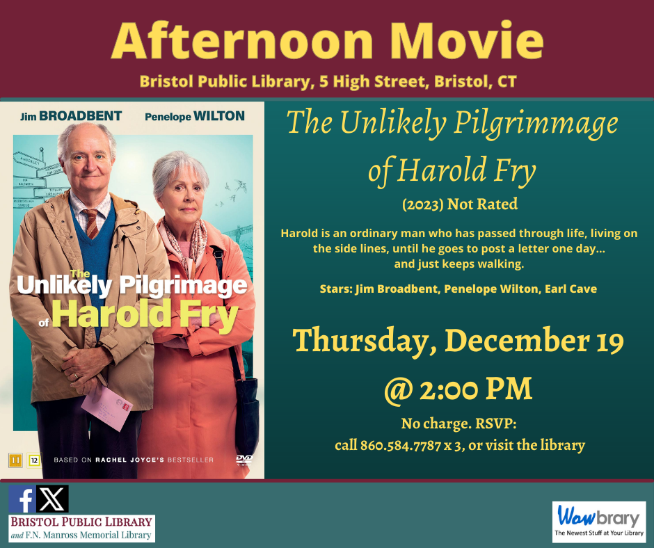 The Unlikely Pilgrimage of Harold Fry - pOster