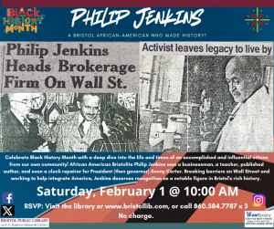 Philip Jenkins: A Bristol African-American Who Made History - Thumbnail