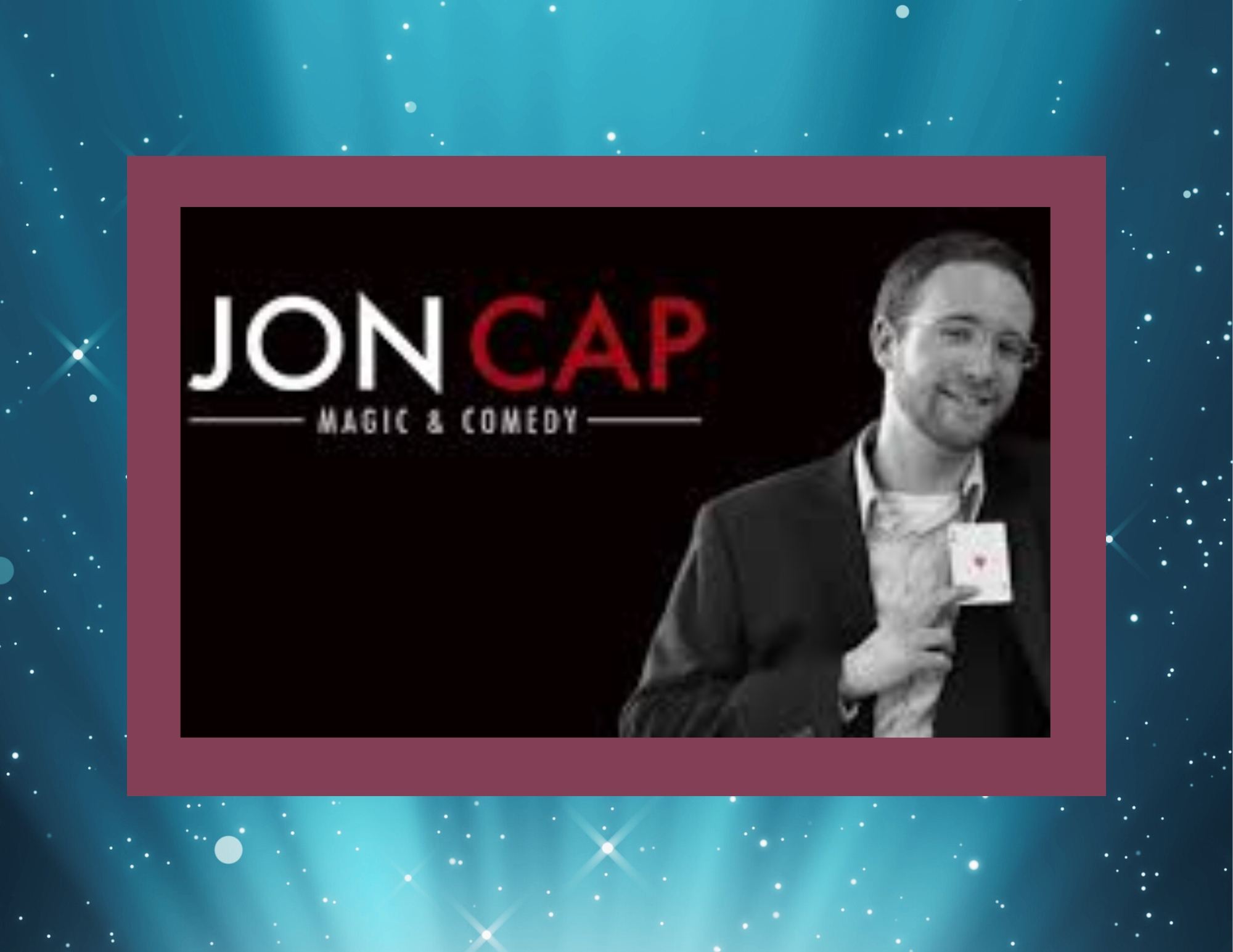 Banner - Magician Jon Cap: Family Program