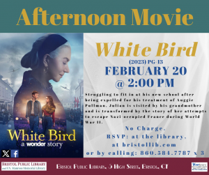 Afternoon Movie: White Bird (2023) PG-13 - Thumbnail