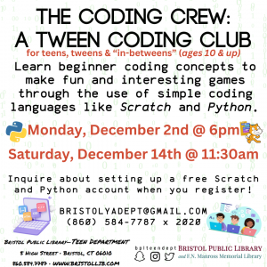 The Coding Crew: A TWEEN CODING CLUB - Thumbnail