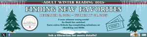 Adult Winter Reading Program - Thumbnail