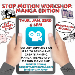 Stop Motion Workshop: MANGA EDITION - Thumbnail