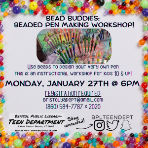 Bead Buddies: Beaded Pen Making Workshop! - Thumbnail