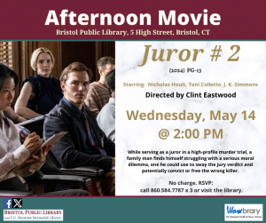 Afternoon Movie: Juror # 2 (2024) PG-13 - Thumbnail