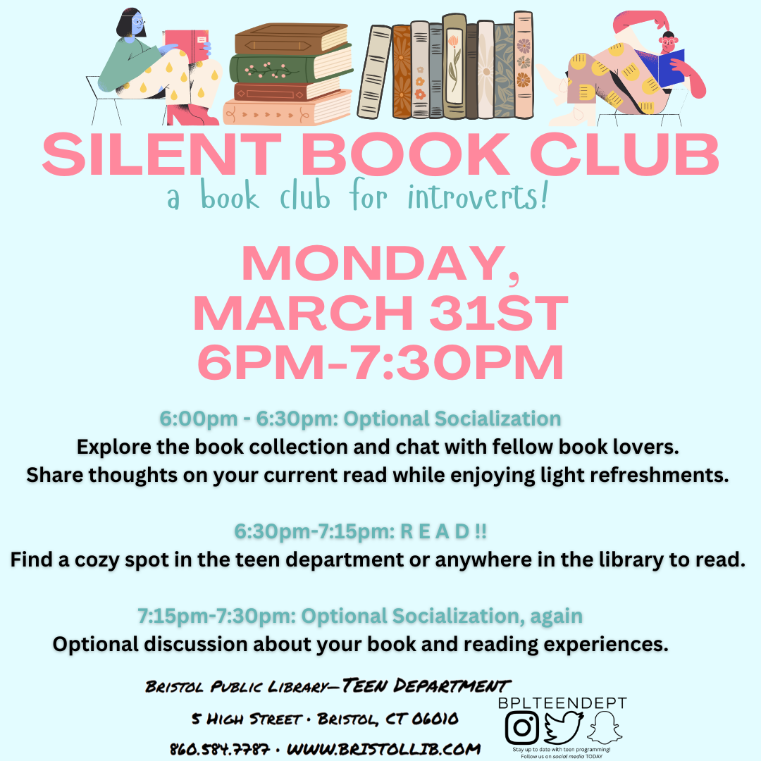 Banner - Silent Book Club