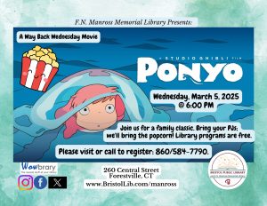 Way Back Wednesday Family Movie: Ponyo - Thumbnail