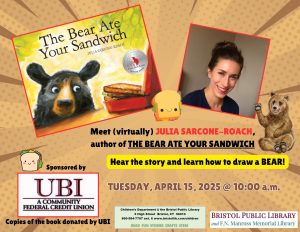 Meet Author JULIA SANCONE-ROACH virtually @ the Library! - Thumbnail