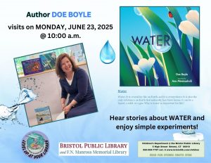 DOE BOYLE, Author visits the Library! - Thumbnail