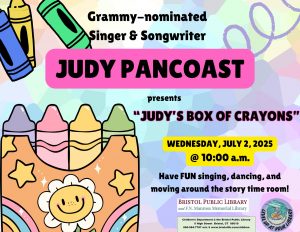 Singer, songwriter JUDY PANCOAST visits the Library! - Thumbnail