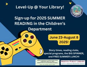 Level-Up @ Your Library--SUMMER READING 2025! - Thumbnail