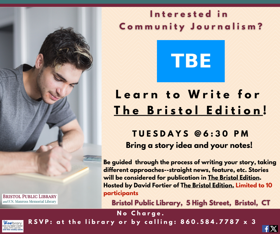 Thumbnail - Learn to Write for The Bristol Edition!