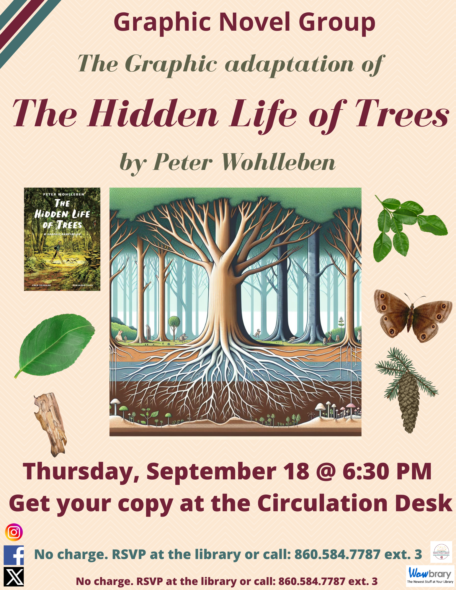 Graphic Novel Club: The Hidden Life of Trees - Bristol Public Library
