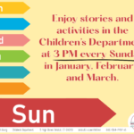 Colorful tabs at left with weekday names on yellow background with red text at right.