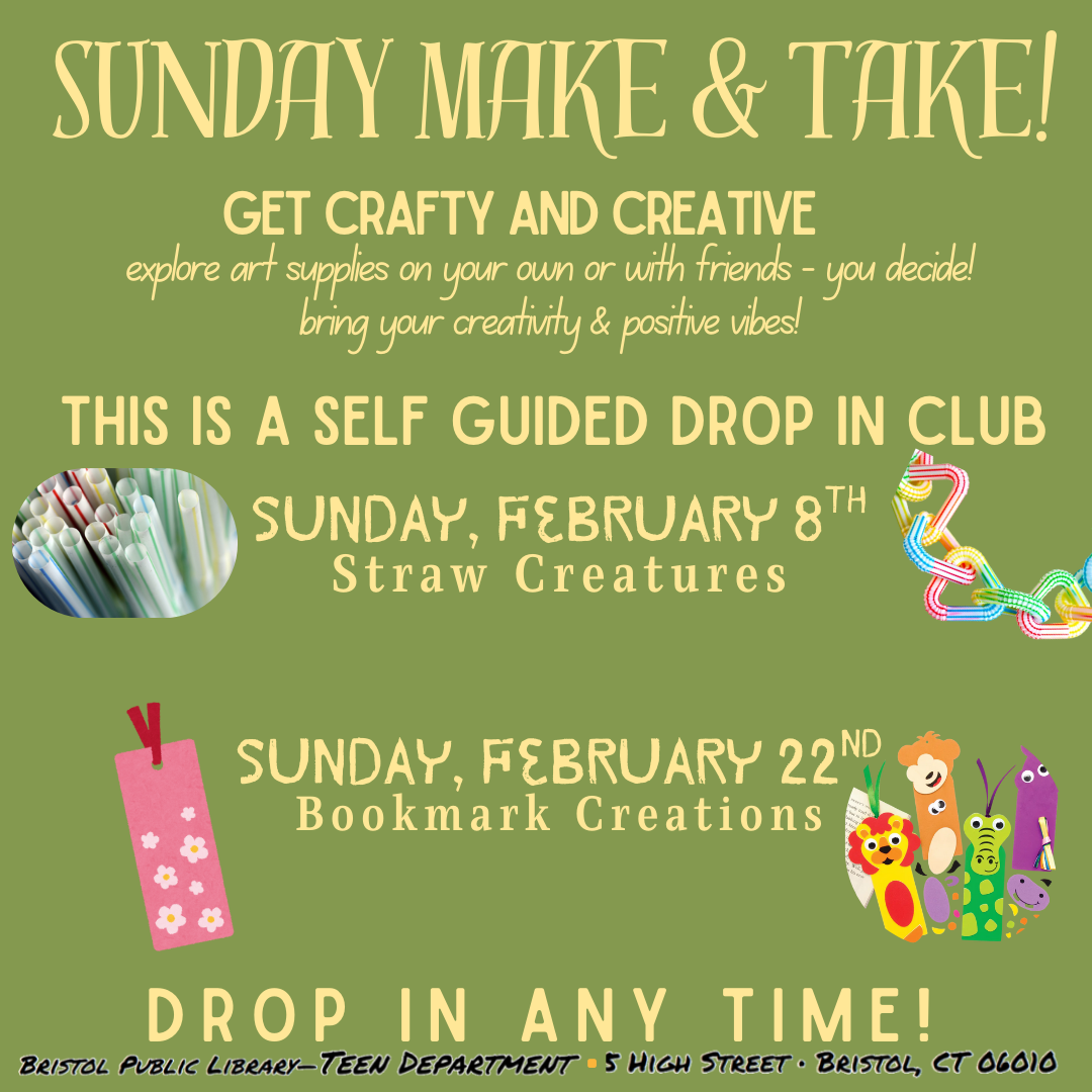 Sunday Make & Take - Bristol Public Library