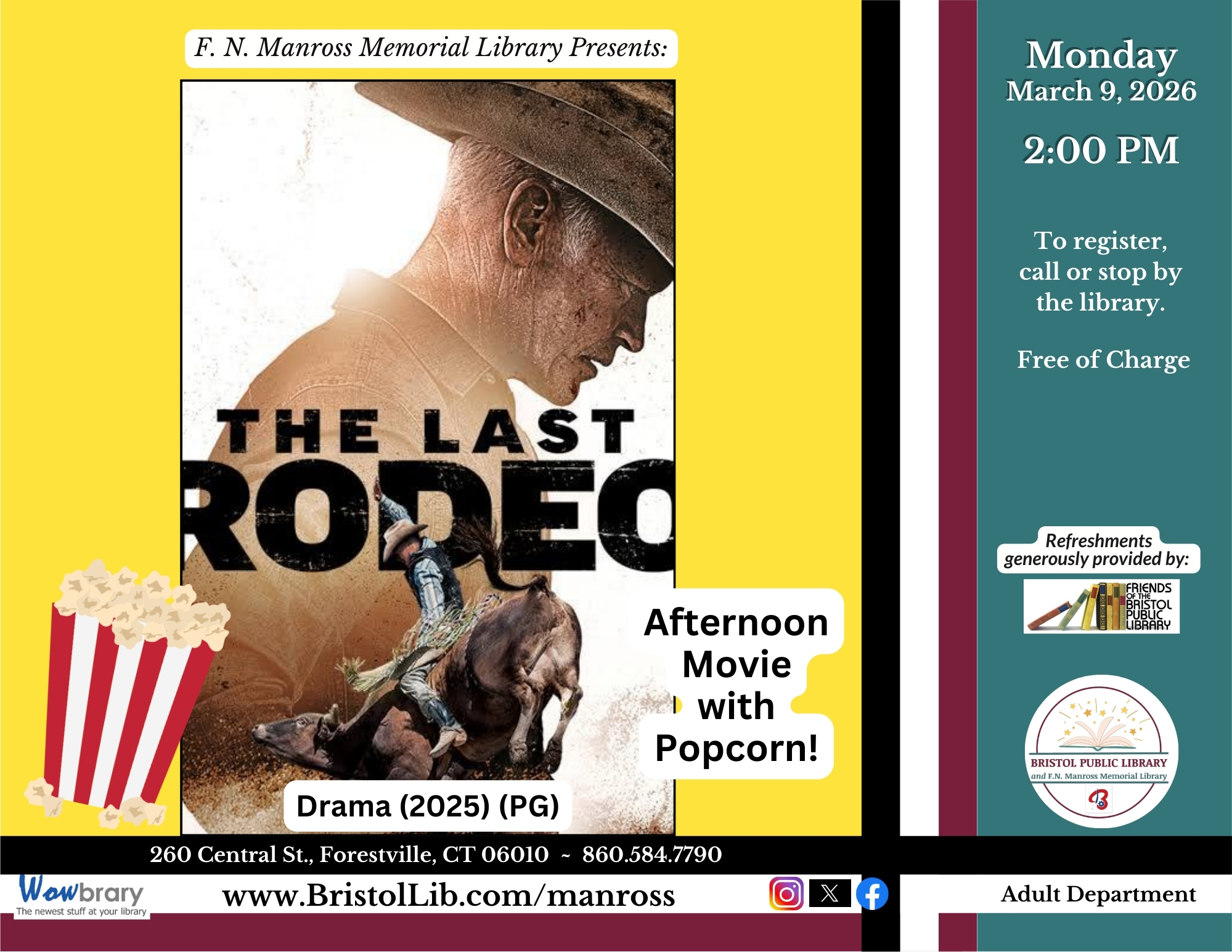 Banner - Manross Movie Monday: The Last Rodeo