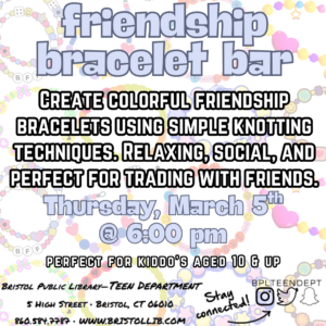 Friendship Bracelet Bar - Thumbnail