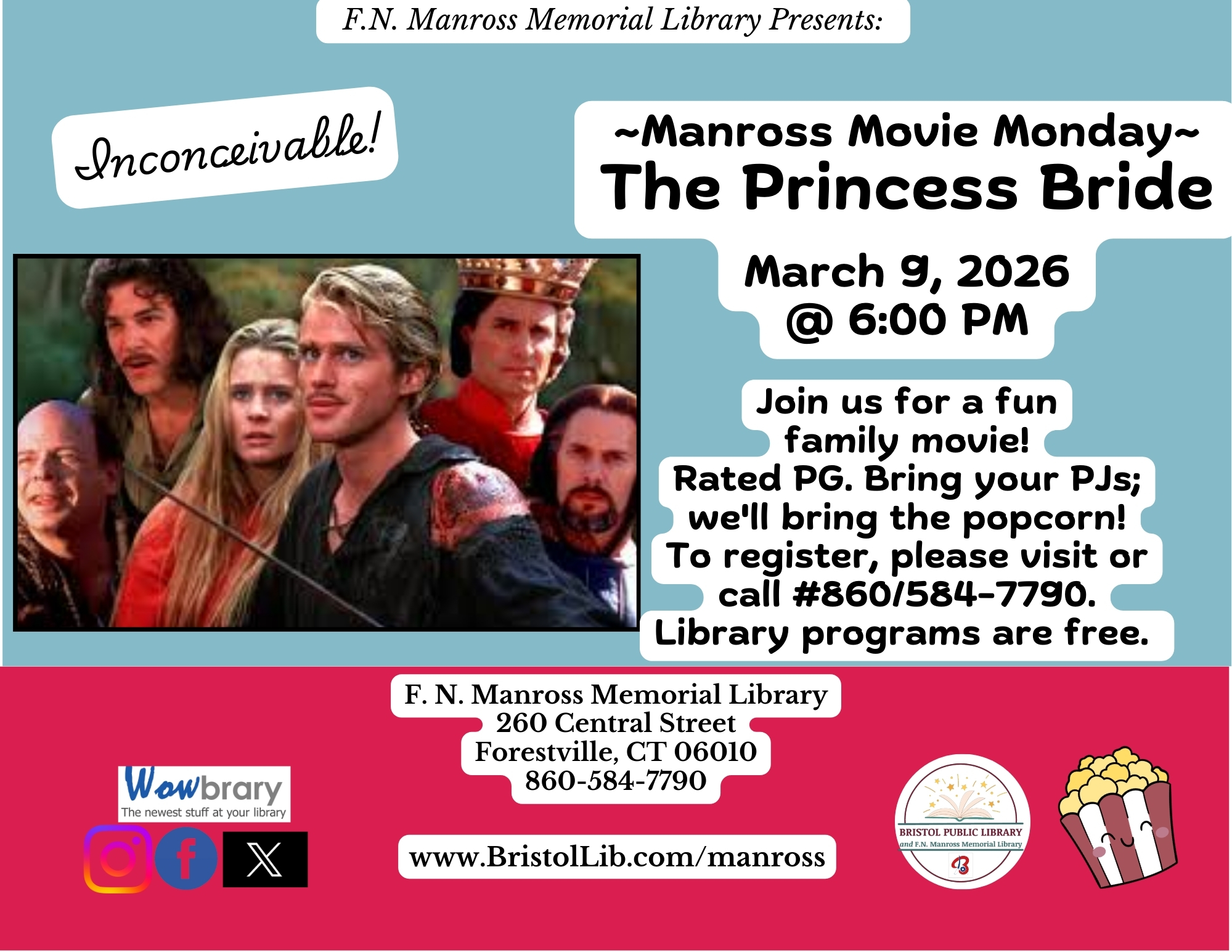 Banner - Manross Movie Monday: The Princess Bride