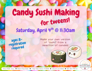 Candy Sushi-Making for Tweens - Thumbnail