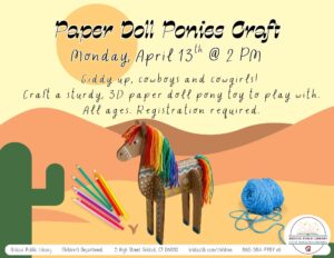 Craft: Paper Doll Ponies - Thumbnail