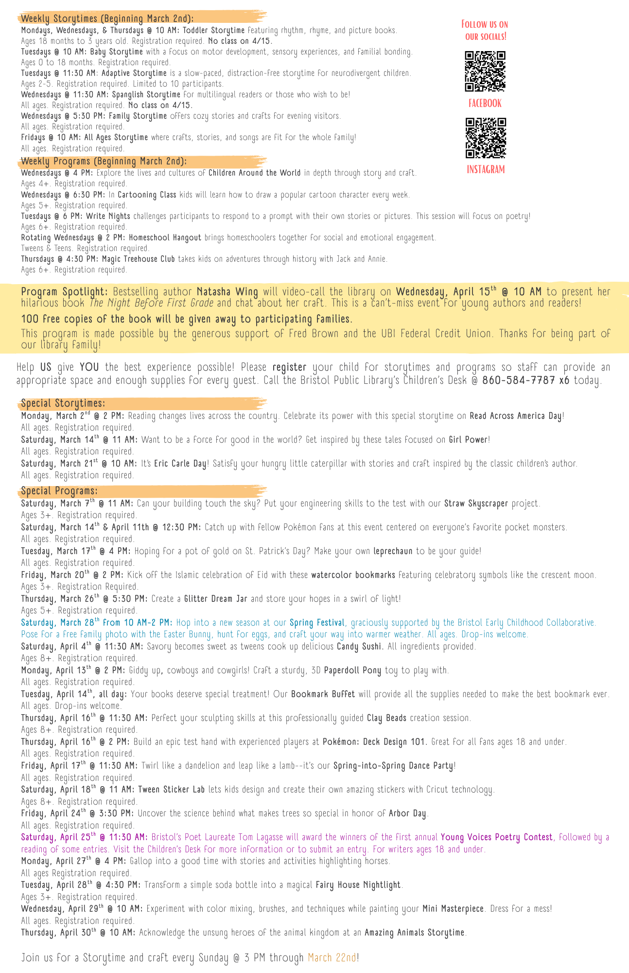 Black text on white background with yellow highlights.