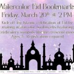 Watercolor Eid Bookmarks