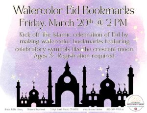 Craft: Watercolor Eid Bookmarks - Thumbnail