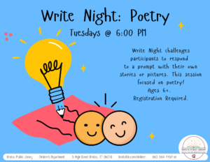Write Night: Poetry - Thumbnail