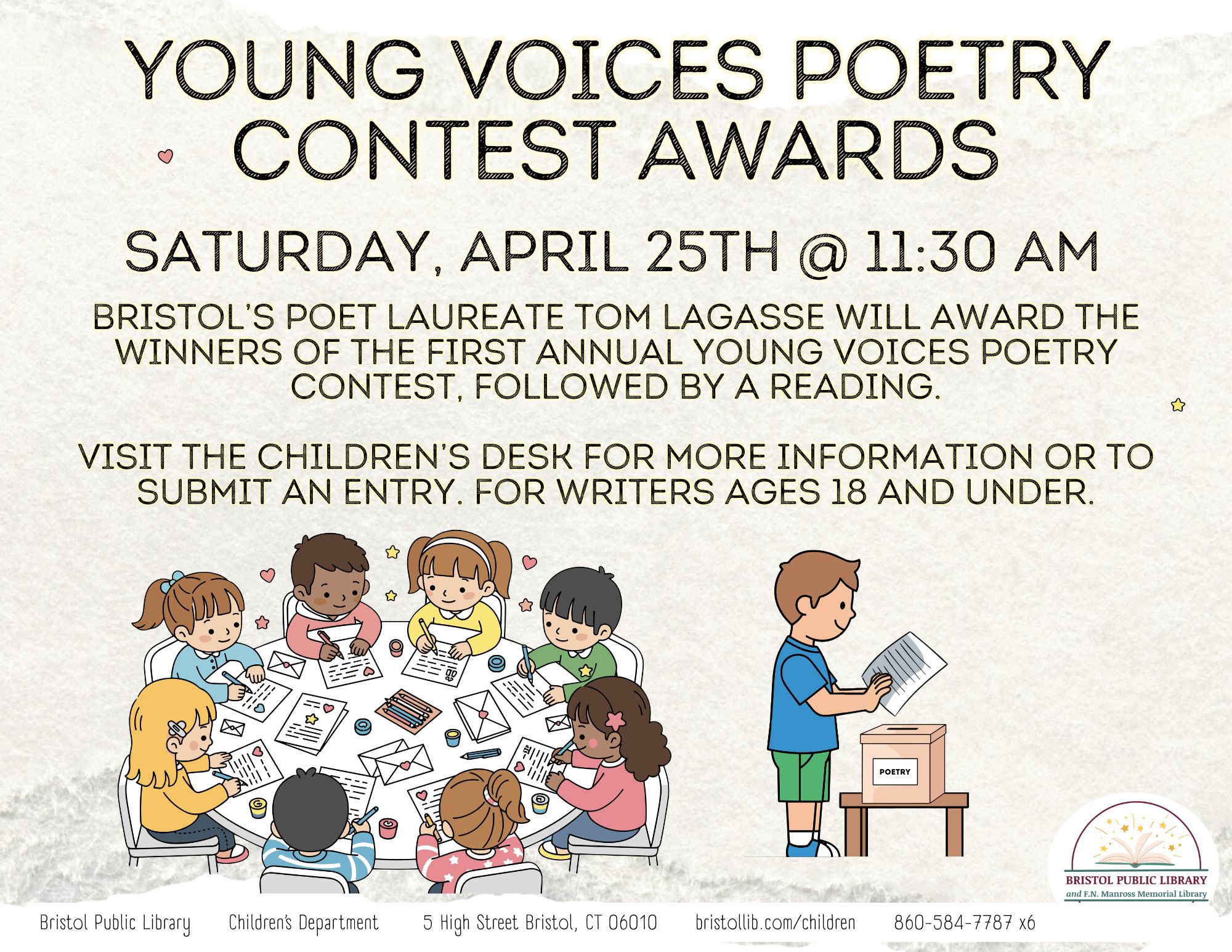 Young Voices Poetry Contest Awards