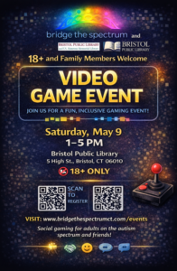 Bridge the Spectrum Video Game Event For Adults on the Autism Spectrum - Thumbnail