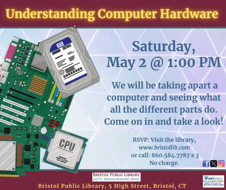 Understanding Computer Hardware - Bristol Public Library