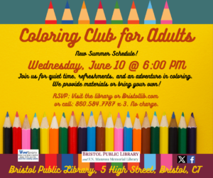 Coloring Club for Adults - Thumbnail