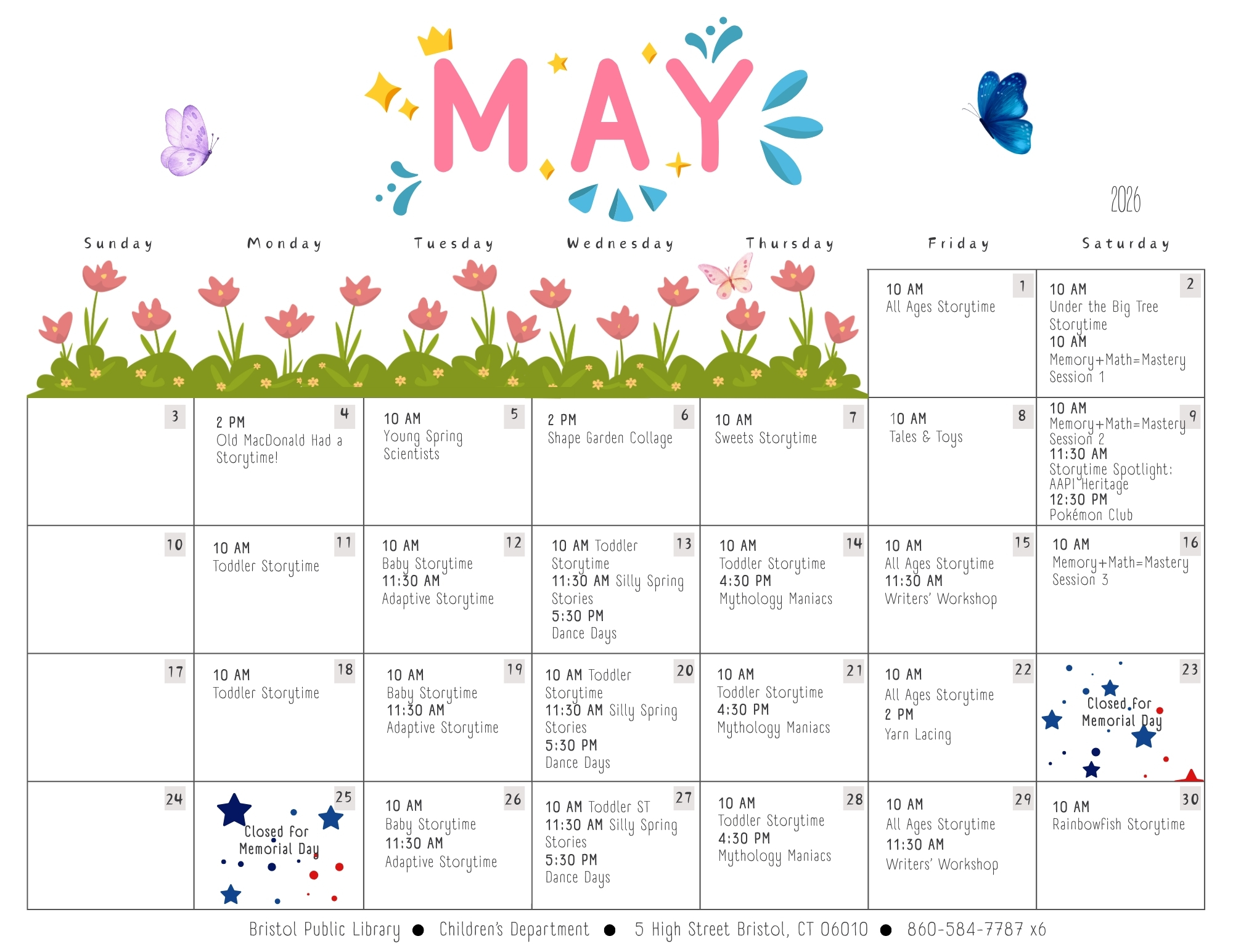 May 2026 Calendar