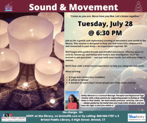 Sound & Movement with Kelley Gleason - Thumbnail