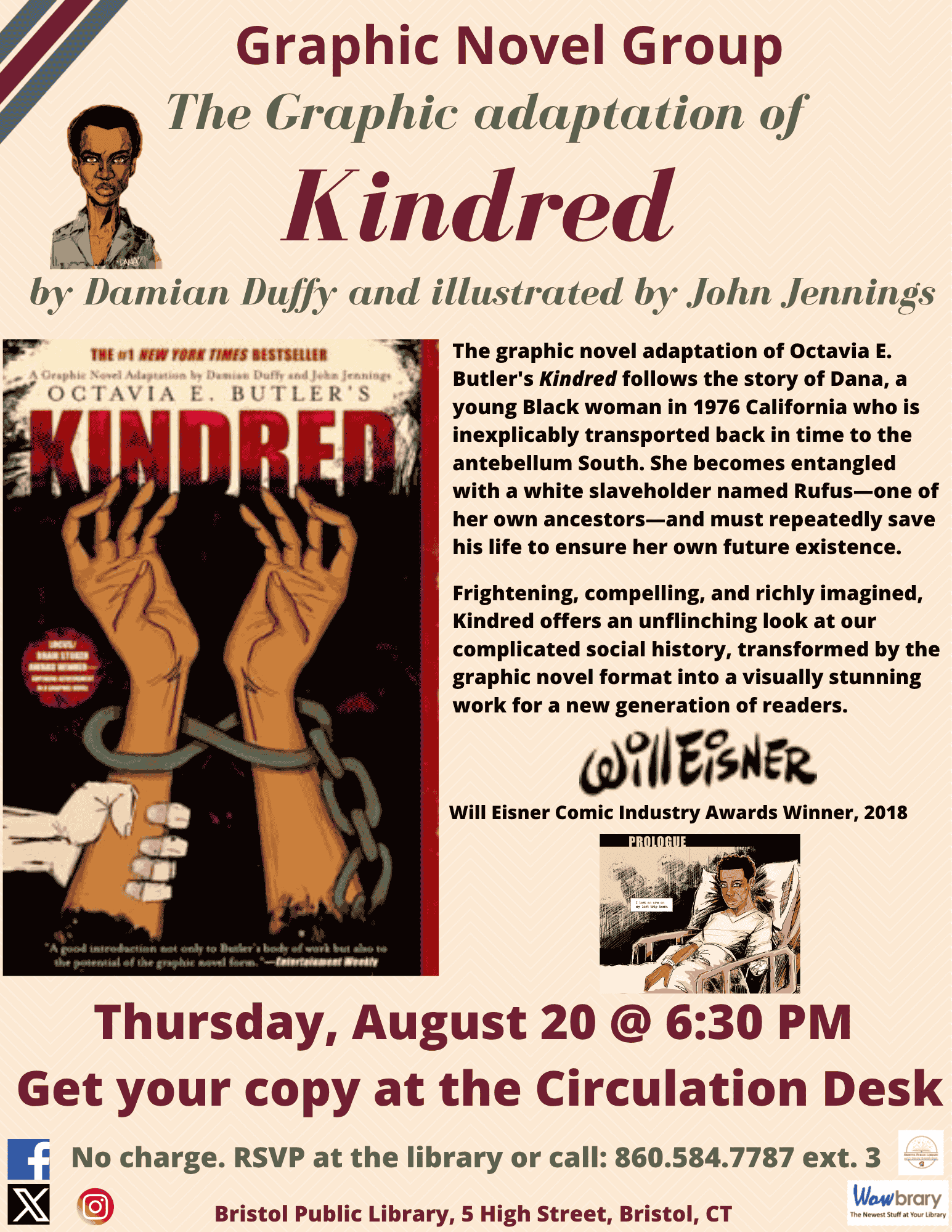 Thumbnail - Graphic Novel Club: Kindred